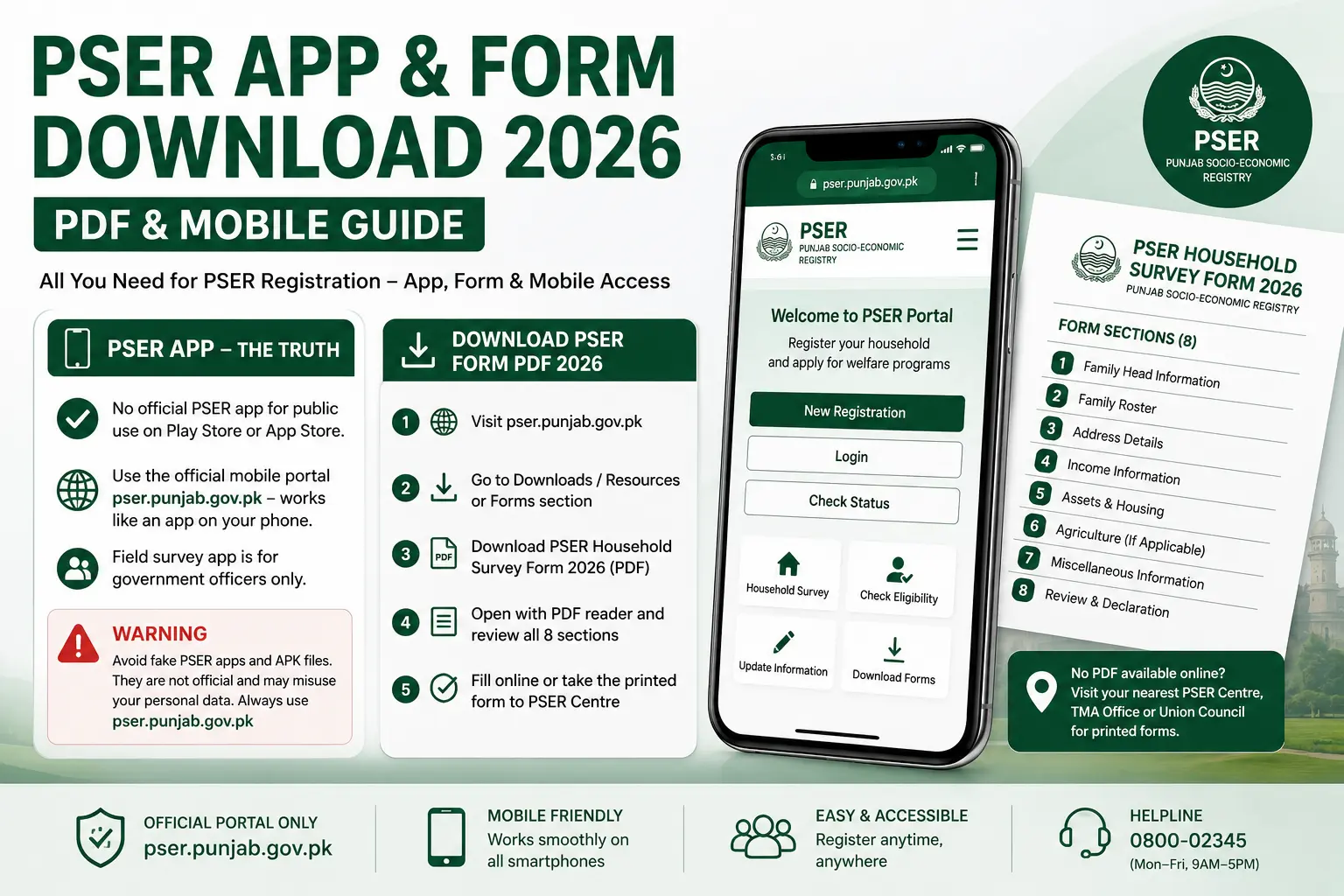PSER App & Form Download