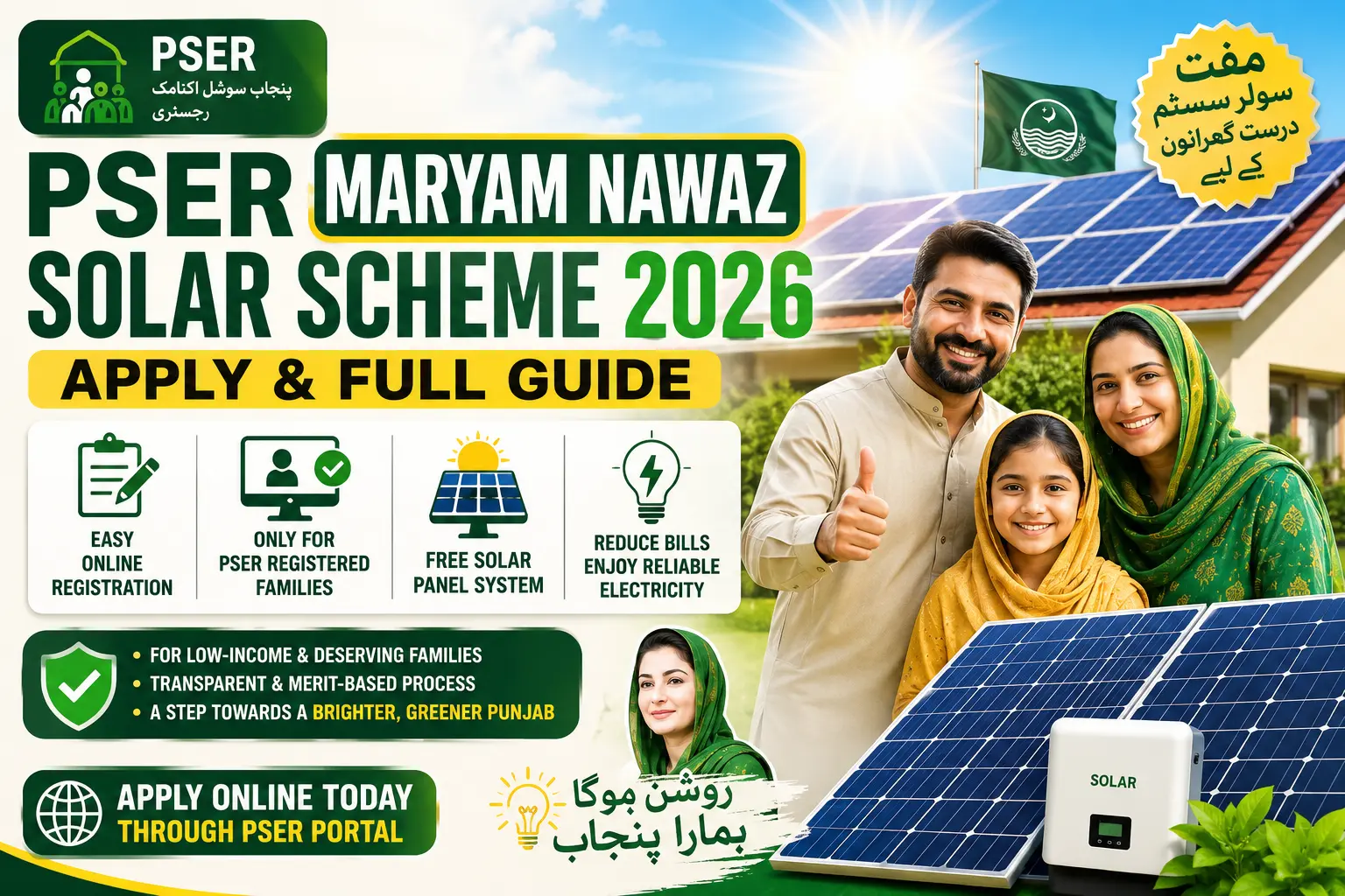 PSER Maryam Nawaz Solar Scheme